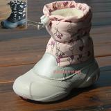 外贸原单女童防滑防水雪地靴 保暖羊毛超轻男童冬靴棉靴外贸童鞋