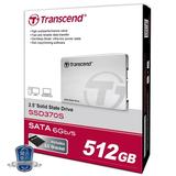 Transcend/创见 TS512GSSD370S 固态硬盘512G 2.5吋笔记本台机SSD