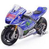 美驰图110雅马哈YZR-M1 MotoGP仿真合金摩托赛车模型 雅马哈MOTO