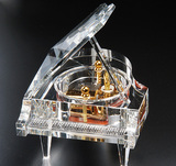 韵升雷曼士30音水晶钢琴八音盒音乐盒刻字情人节创意礼物Y30C3