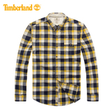 Timberland/添柏岚男装 人字斜纹舒适纯棉长袖衬衫|A115W