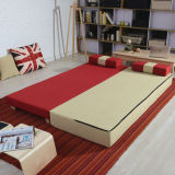 户型懒人沙发床多动能创意两用实木折叠1.5 1.8m榻榻米双人布艺小