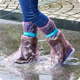 防滑鞋套儿童雨天雨鞋套秋冬季防雨防水鞋套男女中高筒雨靴套加厚