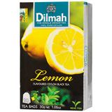 【天猫超市】斯里兰卡进口迪尔玛柠檬味红茶30g/盒袋泡茶