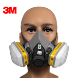 包邮3M6200防有机蒸气 防毒面具 防酸气体口罩 化工口罩 配6003