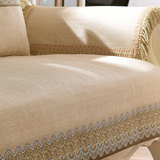 欧式沙发垫冰丝夏季奢华真皮防滑沙发坐垫子简约组合沙发套巾定做