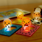 2个包邮可爱儿童节礼物超薄随身电池小夜灯创意节能卡片灯迷你灯