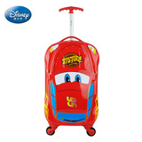 迪士尼汽车儿童拉杆箱万向轮旅行箱卡通学生行李箱18寸箱包拉箱