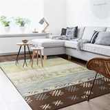 北欧简约现代宜家客厅茶几地毯 雪尼尔卧室床边毯长方形沙发地毯