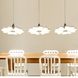 餐厅吊灯现代简约餐吊灯 创意三头餐厅灯个性单头LED吧台饭厅灯具