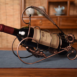新款铁质个性创意时尚红酒架子铁艺葡萄酒架欧式酒柜装饰摆件