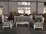 欧式沙发组合新款 高档户型客厅家具实木雕花法式田园沙发可拆洗