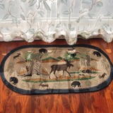 欧式图案地毯客厅卧室茶几地毯个性玫瑰花地毯地垫可定制