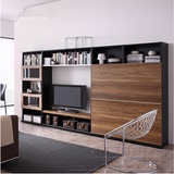 简约现代电视柜组合厅柜电视墙壁柜板式烤漆电视柜客厅家具可定制