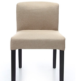 fv韩式单人沙发椅休闲白橡实木设计师简约扶手椅