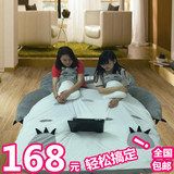 棉懒人沙发宿舍床垫床1.8龙猫单絮双人可爱卡通加厚榻榻米床垫 是