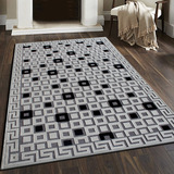 宜家地毯欧式简约现代时尚3D立体棉客厅茶几卧室羊毛沙发加厚地垫