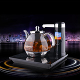 金灶茶具最新款自动加水抽水玻璃电热水壶感应式智能电茶壶烧水壶