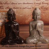 欧式陶瓷佛像摆件 泰国佛 印度佛 释迦摩尼坐佛 工艺品 家居摆设