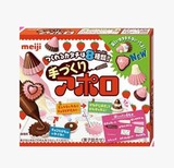 2件包邮日本进口 明治Meiji Apollo自制太空船草莓DIY自制巧克力