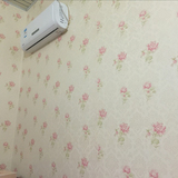 正品环保墙纸加厚pvc防水壁纸自贴寝室卧室田园温馨浪漫婚房碎花