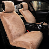 新款纯羊毛汽车坐垫捷豹XF XJL 沃尔沃XC60 QX60宝马3系冬季座垫