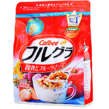 日本Calbee卡乐比麦片卡乐b水果颗粒果仁谷物儿童早餐麦片800G