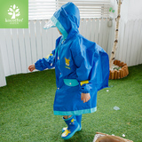 韩国kk树儿童雨鞋雨衣套装宝宝雨靴男童女童雨鞋防滑小孩水鞋秋季