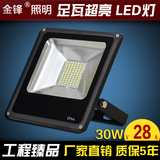 LED贴片投光灯 5730超薄新款 一体化泛光灯30W50W100W 户外投射灯