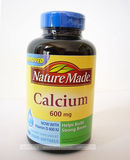 美国Nature Made液体钙含维生素D 600mg 孕妇中老年钙片 100粒