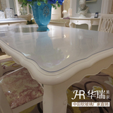 环保无味 进口软质玻璃 餐桌垫 水晶板 餐桌布透明桌垫 中田磨砂