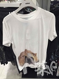 12月Adidas三叶草Rita Ora女款宽松T恤体恤AJ7283东宝香港代购