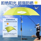Tab碳素超轻钓鱼伞万向折叠2.2米遮阳垂钓钓伞防雨2.4米渔具太阳