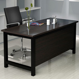 特价钢木电脑桌台式家用单人办公桌书桌写字台桌子老板桌简约现代