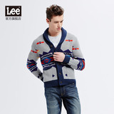 Lee男装 商场同款  秋冬新款长袖 开衫式毛衣L14625L09X74