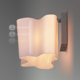 设计师的灯 北欧简约设计床头欧式卧室走廓个性创意白玉云朵壁灯