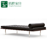 真皮沙发床1.8米两用 折叠休闲巴塞罗那沙发床宜家可拆洗厂家特价