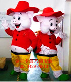 卡通人偶服装欢乐猪人穿行走广告宣传促销活动表演玩偶服饰欢乐猪