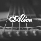 吉他琴弦alice爱丽丝吉他弦进口钢芯民谣木吉他弦套弦送一弦