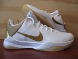 晨夕体育 Nike Zoom Kobe 5 科比ZK5 白金大舞台篮球鞋386429-108