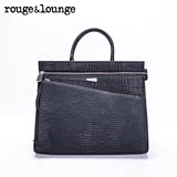 rouge & lounge芮之韩国女士包包手提包精致时尚单肩包斜挎包