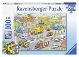 热卖预定 Ravensburger 城市汽车 100片 德国进口拼图 儿童玩具