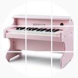 钢琴25键儿童钢琴木质早教启蒙乐器玩具宝宝琴环保儿童乐器