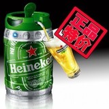 喜力啤酒 荷兰Heineken原装进口喜力铁金刚啤酒5L一桶价正品新货