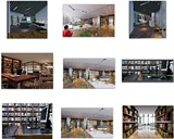 图书馆3dmax模型现代工装室内设计 书店阅览室装修效果图3D素材