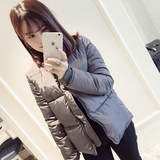 2015韩国东大门冬装新款面包棉服女短款棉衣外套加厚修身棉袄