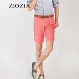 ZIOZIA 韩国男装男士衬衫七分袖休闲衬衣商务衬衫短袖 CBU2WC1103