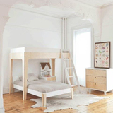 现代儿童双层床简约组合上下床双成人实木高低子母床环保宜家风格