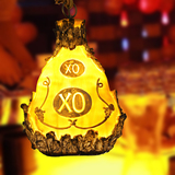个性酒吧新款现代树脂酒瓶型吧台吊灯XO单新款餐厅卧室LED客厅