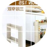 日本带滑轮可移动缝隙收纳车夹缝整理柜厨房厕所用品间隙置物层架